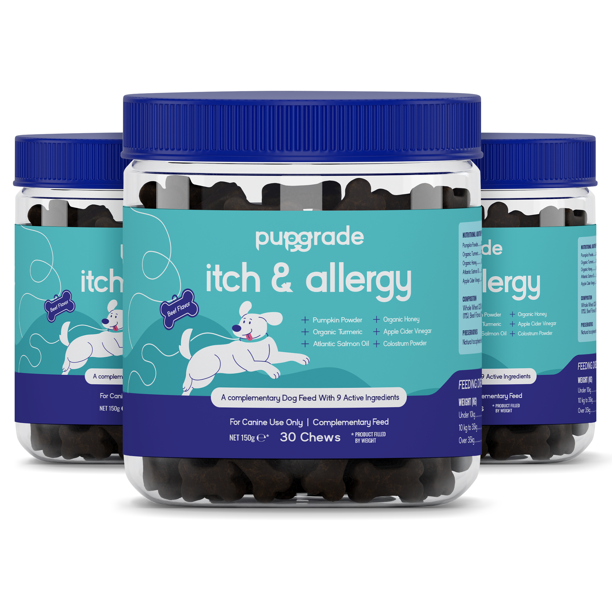 Itch & Allergy jars